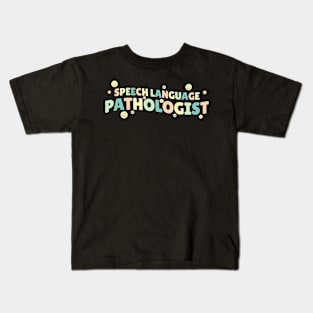 Speech Language Pathology - Groovy Style Kids T-Shirt